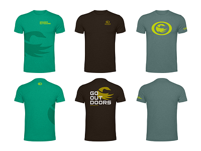 Gander Shirts branding logo t shirts
