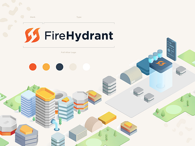 FireHydrant Web and Branding - Case Study 3d illustration brand identity branding case study firehydrant icon design illustration illustration design perspective technology ui ui ux website website design