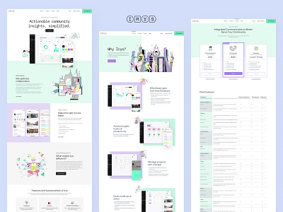 Irys Website Design colorful design illustration pricing pricing page web design website website design