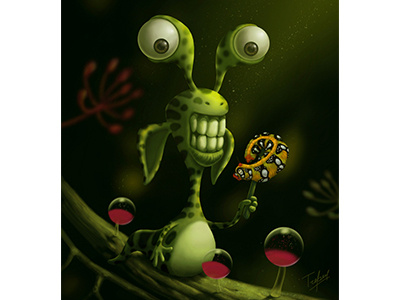 Little bugs bugs cartoon illustration character design insects nature