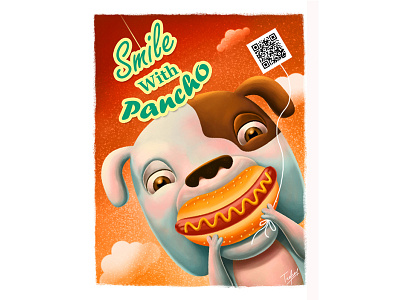 Smile With Pancho advertising illustration character design children illustration
