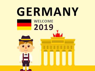 Germany advertising illustration cartoon illustration character art character concept character design characters children illustration cities countries design illustration svg ui vector