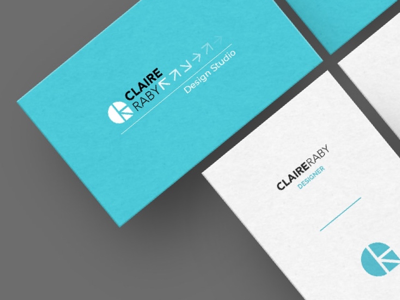 Claire Raby VI brand graphicdesign businesscard