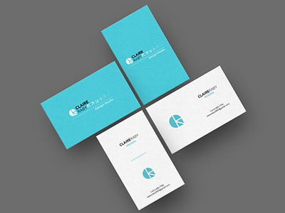 Claire Raby VI brand graphicdesign businesscard