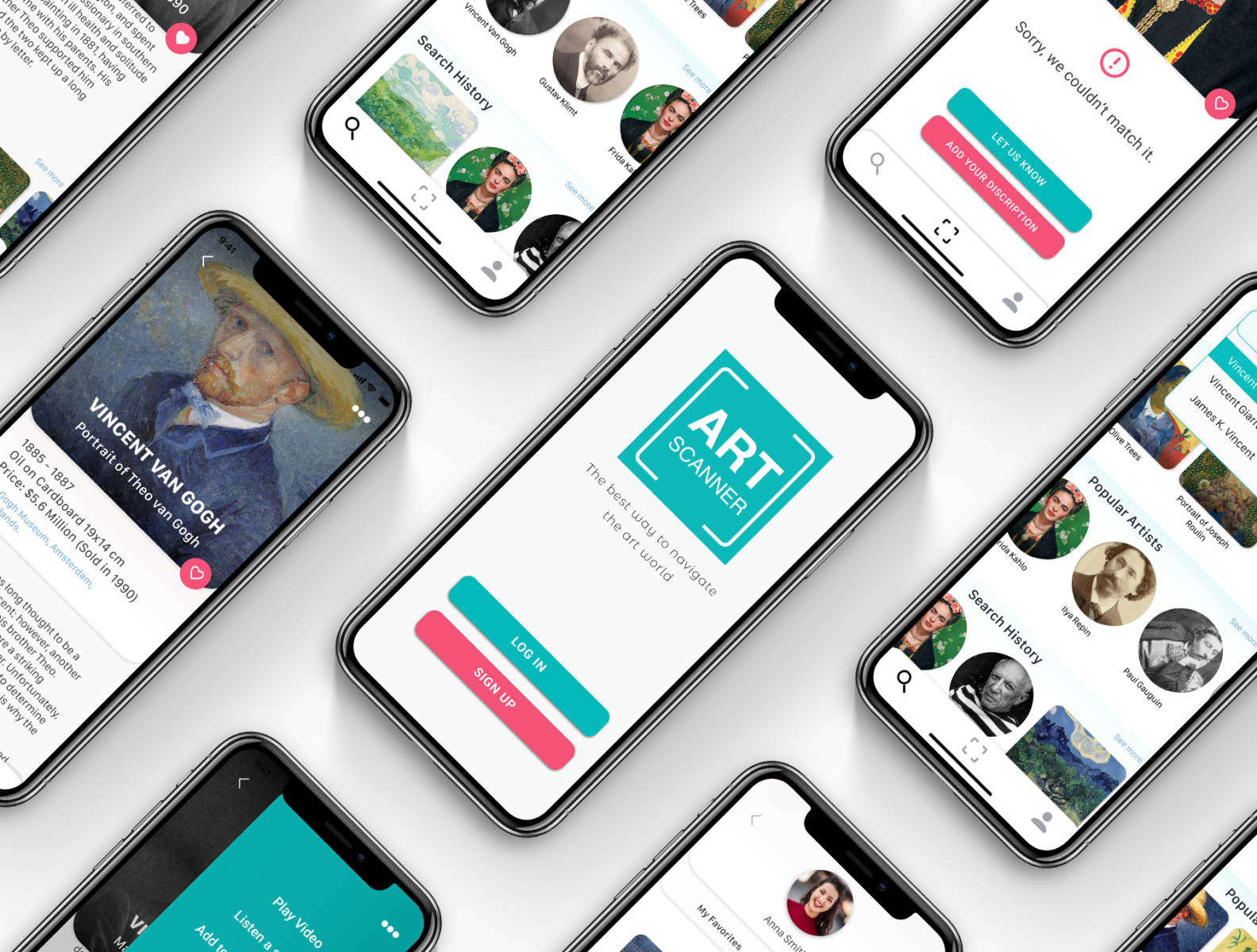 Art Identifier app by Dina on Dribbble