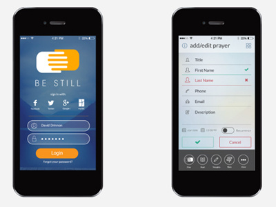 Be Still Prayer App