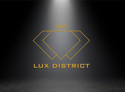 Lux District branding identity animation behance brand branding design designer dribbble graphicdesign illustration logo logo design logodesign