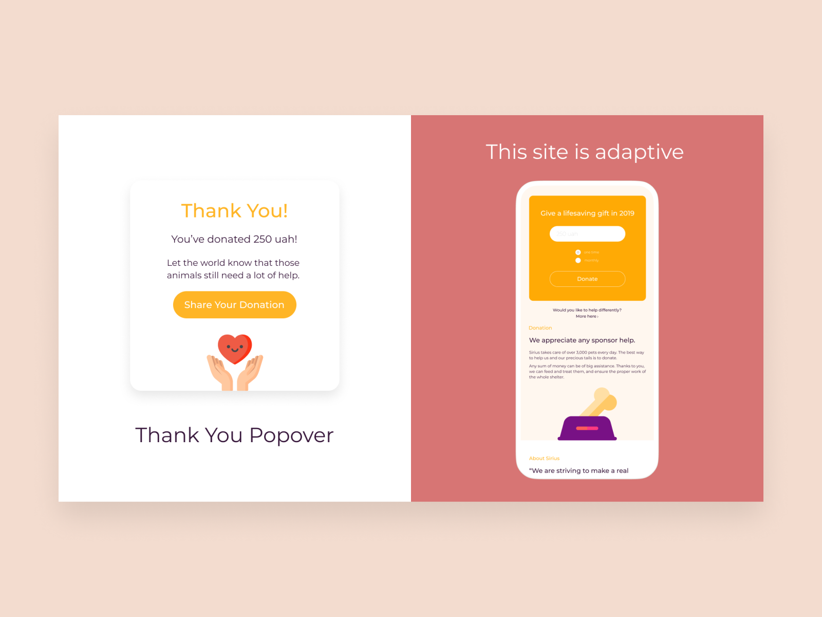 Adaptive Site Popover By Kamila Kramareva On Dribbble