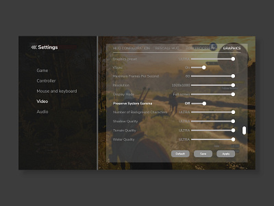 Daily UI 007 Settings