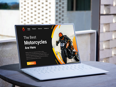 Motorcycle sales website