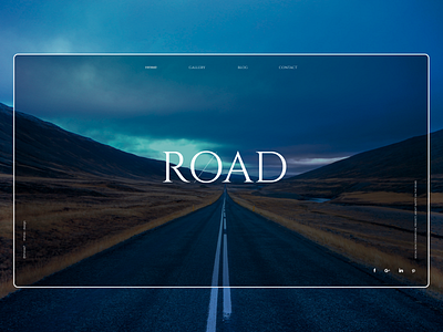 Road - Web concept