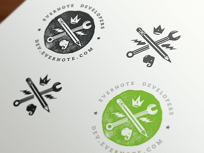 Evernote Developers Emblem developer emblem evernote logo