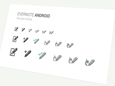 Ink Pen Icons android evernote icon ink pen