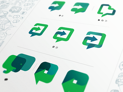 Work Chat - logo exploration chat evernote icon logo message work work chat