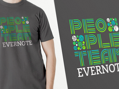 People Team Tee design evernote t shirt tee