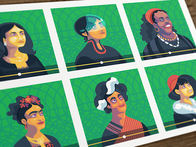 Women's Day day evernote illustration poster week women