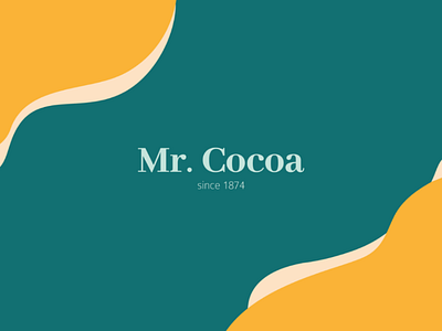 Mr.Cocoa adobe brand brand identity choco chocolate design food graphic design illustrator inspiration logo logo inspiration logotype visual identity web