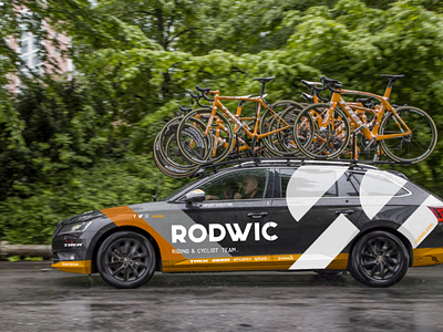 Rodwic Cycling Car adobe brand brand identity branding design graphic design illustrator inspiration logo logo brand logo concept logo design logo idea logo inspiration logotype mockup packaging visual identity