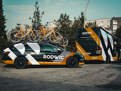 Rodwic Cycling Car and Bus adobe brand brand identity branding design graphic design illustrator inspiration logo logo brand logo concept logo design logo idea logo inspiration logotype mockup packaging visual identity