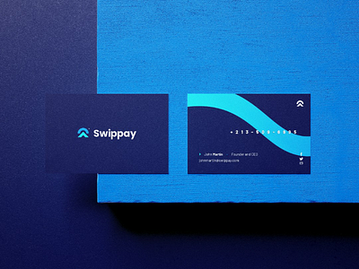 Swippay Business Card | A young bank app adobe brand brand identity branding design graphic design illustrator inspiration logo logo brand logo design logo inspiration logotype mockup package packaging packagingdesign visual identity