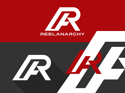 Entertainment Website 'RA' Letter Logo Design