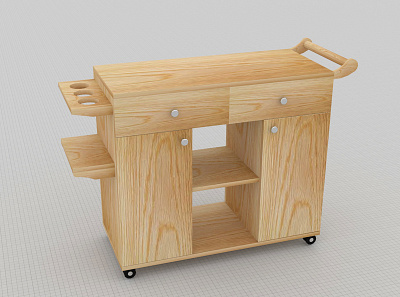 coffeeTrolly 3dsmax coffee table creative vray