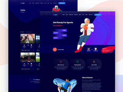 Betzen - Isometric Sports Betting HTML Template casino