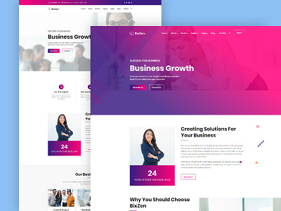 Bixzen - Business Website HTML Template