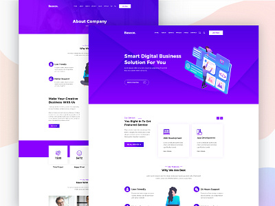 Buscon - Business Agency PSD Template