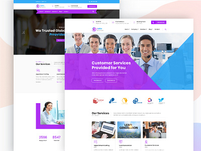 Callio - Call Center Business HTML Template