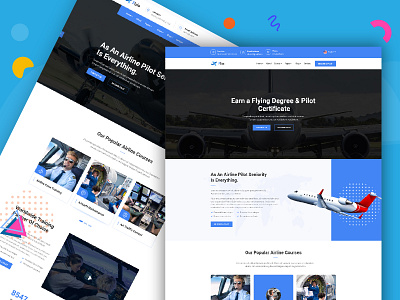 Flio - Flying Academy HTML Template