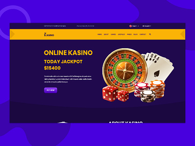 Kasino - Casino HTML Template