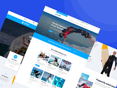 Activito - Water Sports Business HTML Template