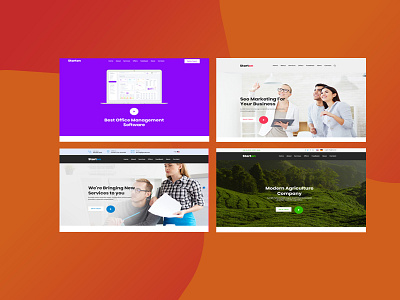 Creaton - Startup PSD Template product showcase software