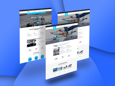 Helicox - Helicopter & Sea Plane Booking HTML Template