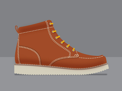 Moc toe work boot