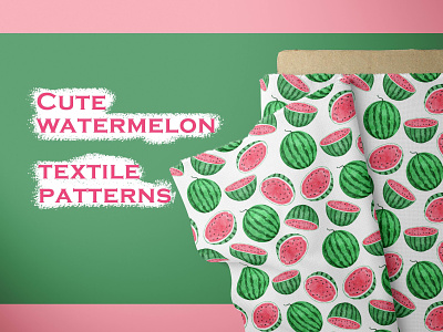 Watermelon seamless patterns