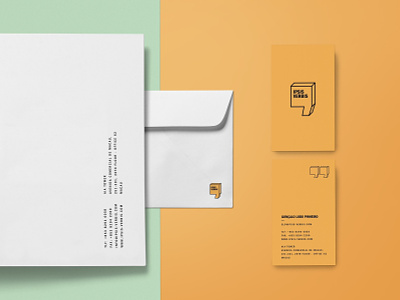 Ipsis Verbis Stationery asia bold branding business cards communication agency design envelopes logo stationery