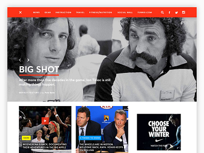 Baseline Branding and Site branding layout logo responsive sport ui ux webdesign website