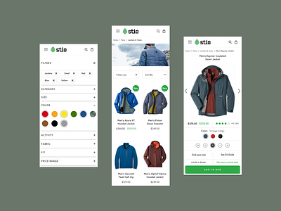 Stio | eCommerce Experience