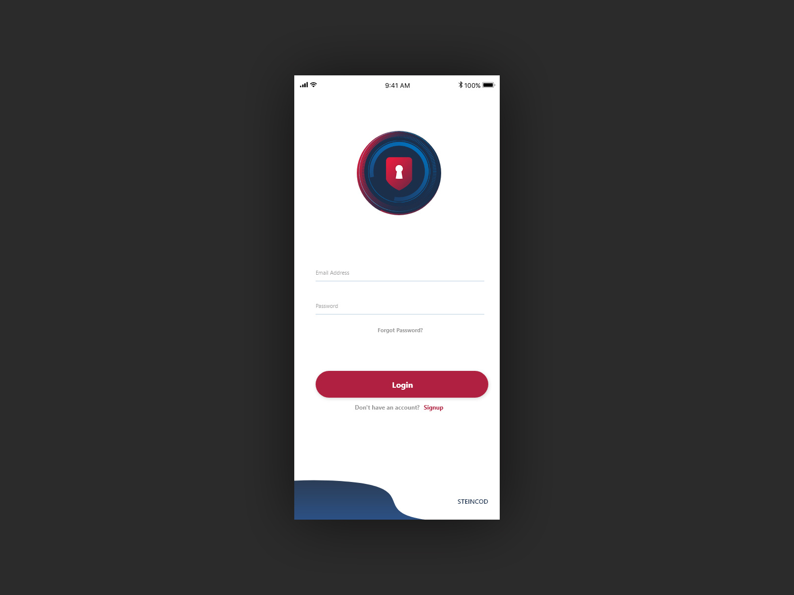Login Screen Design By Lukman Hakeem On Dribbble