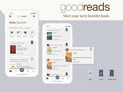 Goodreads redesign