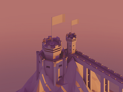 Low Poly Castle