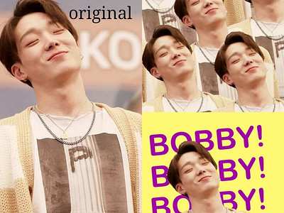 bobby 2 ways edited background bobby ikon ikons photo photoshop photoshop art