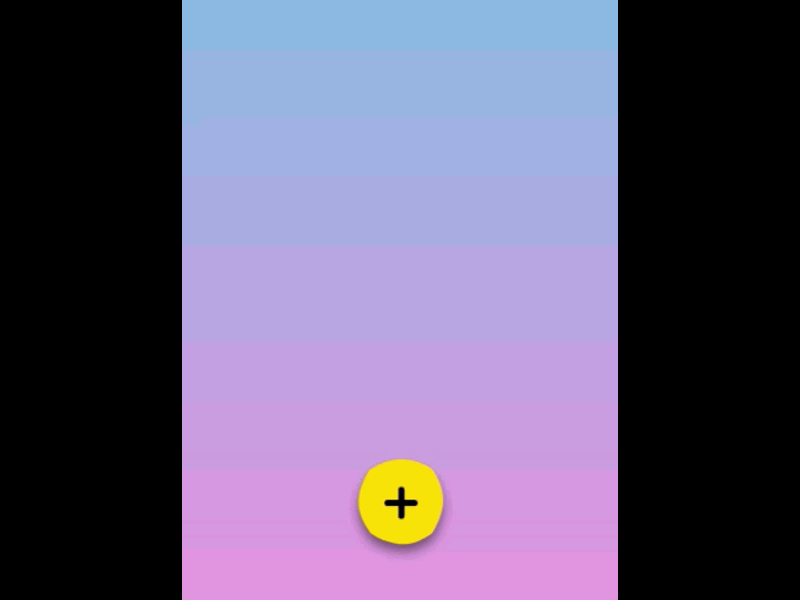 Floating Action Button Interaction adobe xd android call to action clean ui concept floating action button menu design microinteraction minimalistic mobile ux
