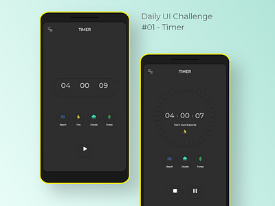 Daily UI Challenge - (01) Timer