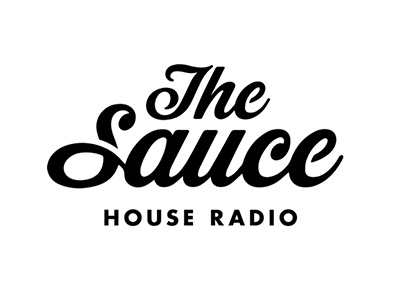 The Sauce House Radio dj future house ligatures logo radio sauce script typography