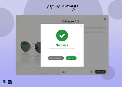 pop up message Ui design app branding design figma ui uiux ux