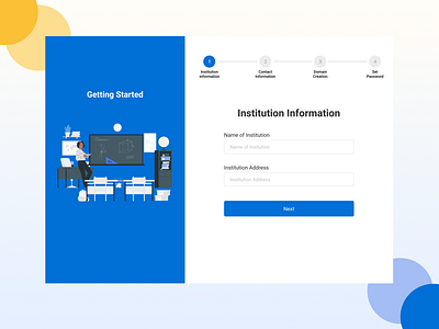 Nimbus Online Learning - Getting Started 2020 dribbble get started learning learning website ui design uiux web website