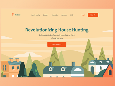 Midas - Real Estate Landing Page